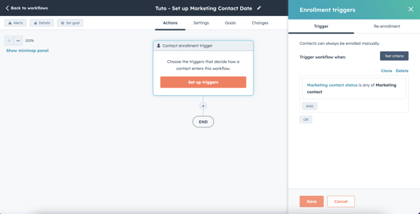 Tracking the date of any action 4